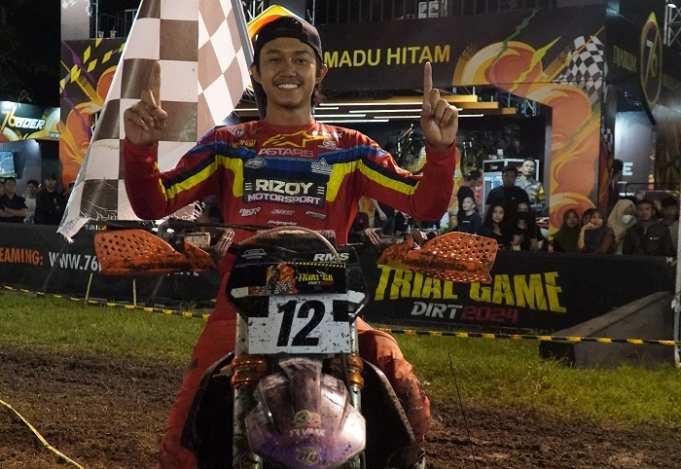 Lantian Juan Juara Umum Seri Perdana Trial Game Dirt 2024 SuaraBaru Id