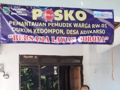 Mahasiswa KKN UNS di Kebumen Pantau Pemudik untuk Putus Penyebaran Covid-19