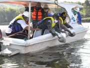 Dandim dan Kapolres Wonogiri Tebar Benih Ikan di Waduk Gajahmungkur