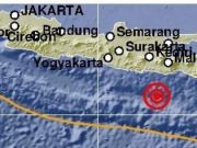 Lagi, Bumi Wilayah Selatan-selatan Jateng, Jatim dan DIY ‘Horeg’ Digoncang Gempa