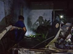 Lalai Pasang Lampu, Kios Bensin Pertamini Ludes Terbakar