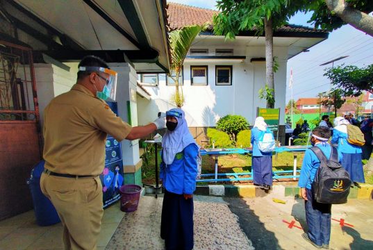 17 Sekolah Melaksanakan Simulasi Pembelajaran Tatap Muka Tahun Ajaran Baru 2020/2021