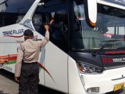 Polres Blora Imbau Agen & Awak Bus Disiplin Taati Prosedur Kesehatan