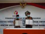 Unissula Teken MoU Dengan Bawaslu RI