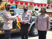 Kapolres Wonogiri Bagikan Bantuan Beras untuk Warga Tidak Mampu