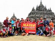 Gowes Tujuhbelasan, GGS Sukoharjo Ngontel Bareng ke Prambanan