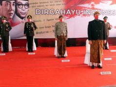 Upacara Virtual HUT Kemerdekaan RI dari Pendapa Kabupaten Wonogiri