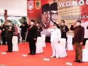 Tanpa Karnaval dan Resepsi, Danrem Ikut Upacara Virtual di Wonogiri