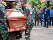 Dandim 0728 Wonogiri Melayat Ibunda Brigjen TNI Toto Nugroho