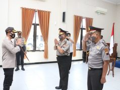 Tiga Polisi Polres Kebumen Raih Pangkat Penghargaan Kapolri