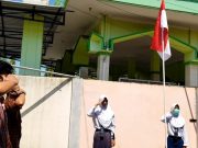 Tunjukkan Nasionalisme Karang Taruna Ayodya Gelar Upacara Bendera