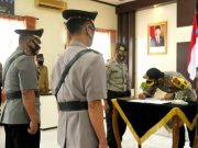 Kapolres Wonogiri Pimpin Sertijab Kasat Narkoba dan Kapolsek