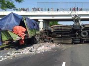 Bus Tabrak Truk di Tol Cipali, 4 Tewas