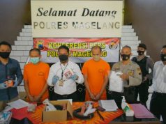 Jual Barang Tanpa ‘Packing Slip’, Penjual dan Pembeli Ditahan di Polres Magelang