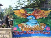 Mural Karya Perupa Ternama Hiasi Pengkoljagong Blora