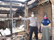 Rumah Ludes terbakar, Bu Manisih Tempati Rumdin Kapolsek Prembun