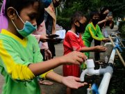 Lomba Cuci Tangan Agustusan Desa Kalinegoro