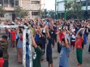 Senam, Mengaji dan Main Layang-layang di Pesantren Al Istiqomah Kebumen