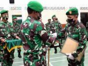 Dandim 0728 Wonogiri Pimpin Sertijab Danramil dan Pelepasan Prajurit