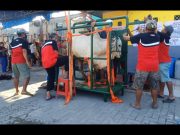 Panitia Qurban Musholla Al Falah Sapatmarga Ciptakan Alat Perebah Sapi