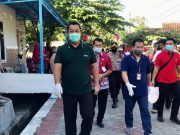 Bank Jateng Bersama Walikota Semarang Menyalurkan Bantuan Sembako