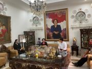 Megawati Terima Gibran dan FX Hadi Rudyatmo di Rumahnya
