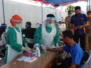 Wartawan Kendal Ikut Rapid Test
