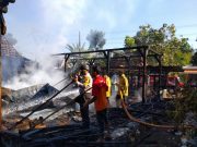 Lupa Matikan Kompor, Satu Rumah Ludes Terbakar