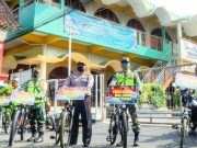 TNI-Polri Gelar Patroli ‘ Subuh Bermasker ‘ di Semarang Selatan
