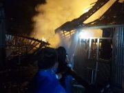 Kebakaran Hanguskan Sebuah Warung Kelontong di Tanggungharjo