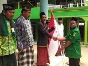 Sambut HUT RI, Ansor Brebes Adakan Kirab Merah Putih