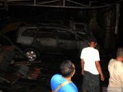 Gudang Mobil dan Motor Terbakar