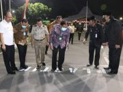 Menteri Sofyan Jalil Kagumi Aspal Sampah Plastik di Balaikota Tegal
