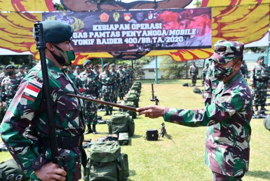 Pangdam IV/Diponegoro Pastikan Yonif Raider 400/BR Siap Berangkat Tugas
