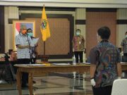 Ganjar Ingatkan Soal Jogo Kerjo, saat Lantik 511 Pejabat Secara Virtual