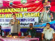 Polres Blora Canangkan Desa Tempuran sebagai Desa Wisata Candi