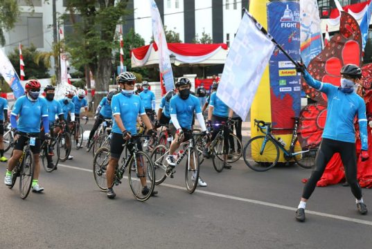 Komunitas Gowes Dokter Dilepas Ganjar, sebagai Pembuka Ajang Tour de Borobudur