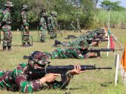 Anggota Kodim Blora Kembali Gelar Latihan Menembak