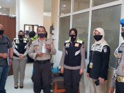 Bidpropam Polda Jateng Kawal Protokol Kesehatan di Lingkungan Mapolda