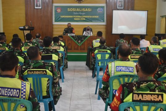 KPU Demak Gelar Sosialisasi dalam Rangka Pengamanan Pilkada