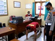 Razia Masker, Personel Polres Grobogan yang Melanggar Langsung Ditindak