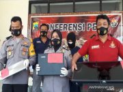 Polres Temanggung Tahan Pelaku Pencurian Barang Elektronik