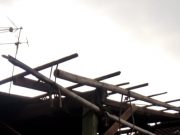 Angin Puting Beliung Hantam Sidigede, 9 Rumah Rusak
