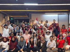 Puluhan Mahasiswa Indonesia di Taiwan Adakan 17-an