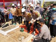 Kapolda Jateng Letakkan Batu Pertama Pembangunan Perumahan Griya Bhayangkara