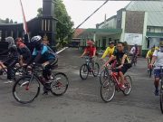 Jaga Kebugaran Tubuh, Dandim 0705/Magelang Bersepeda Bersama Anggota