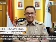 Gubernur DKI Umumkan Perpanjangan PSBB Transisi Fase 1