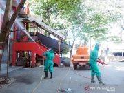 Usai Semprot Disinfektan, Disdagperin Boyolali Kembali Buka Pasar Sunggingan