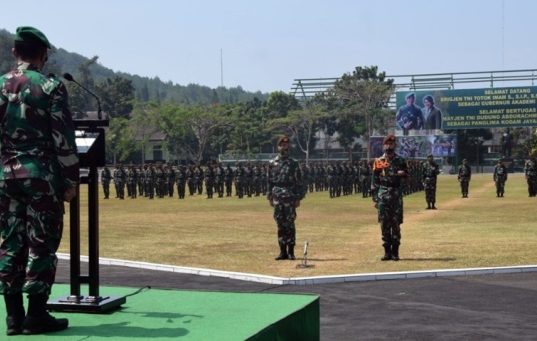 Jabatan Komandan Korps Taruna Akmil Diserahterimakan