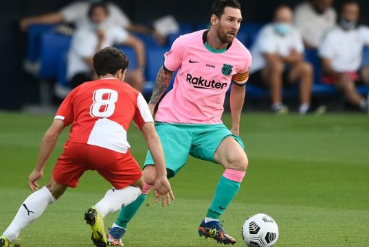 Messi Sumbang Dwigol saat Barca Kalahkan Girona